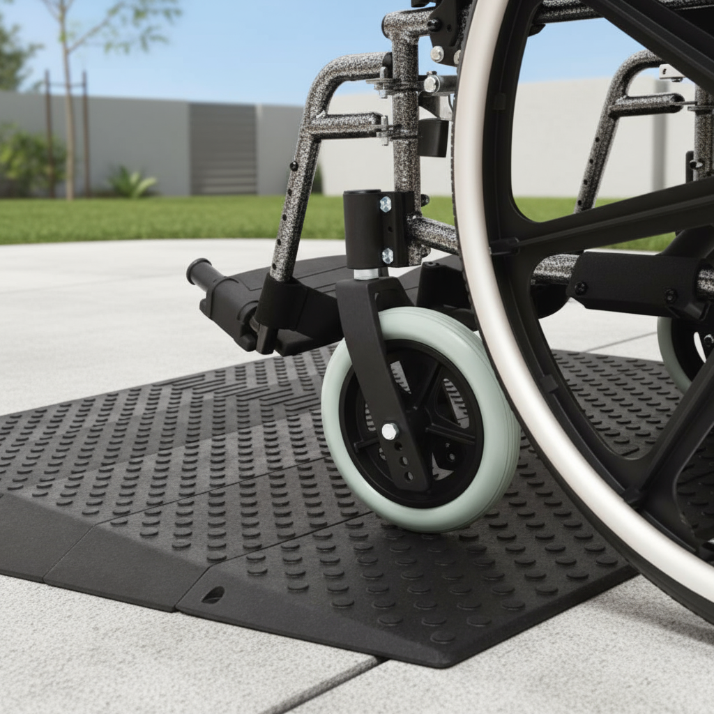 Zero Rubber Ramp Threshold Installation Rubber Threshold Ramp | Adjustable Slip-Resistant Home Ramp – Armar ...